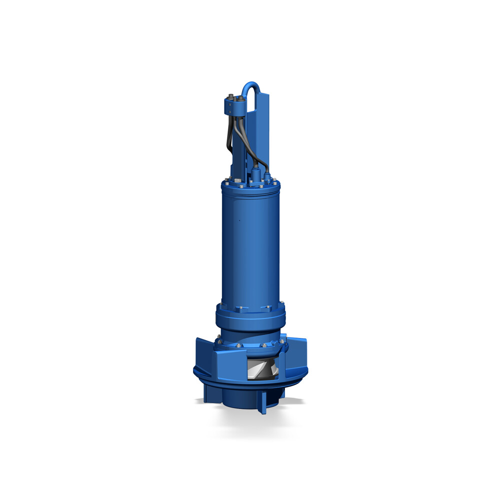 Amacan K Submersible pump in discharge tube