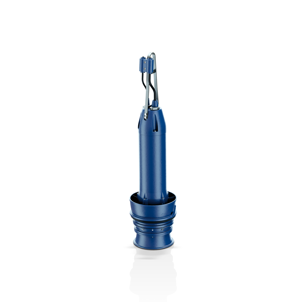 Amacan P Submersible pump in discharge tube