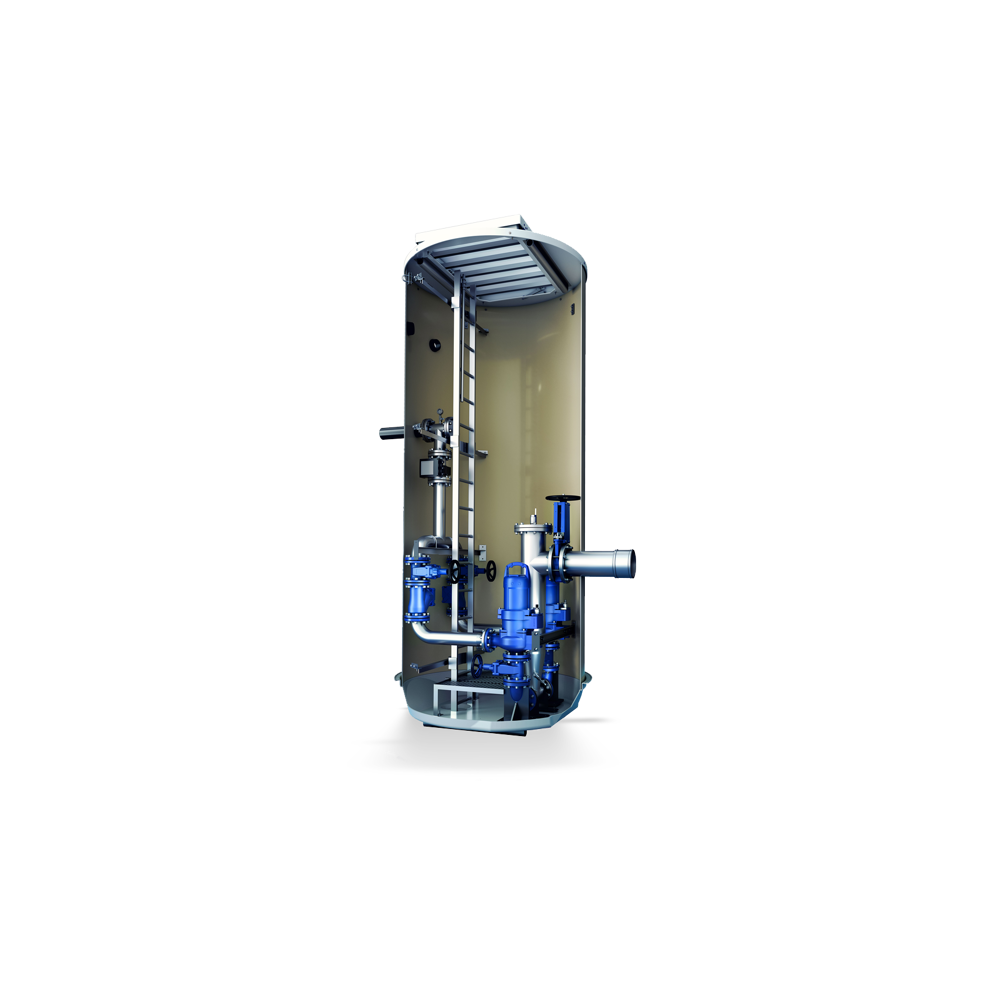 AmaFlow Dry Waste water pumping station