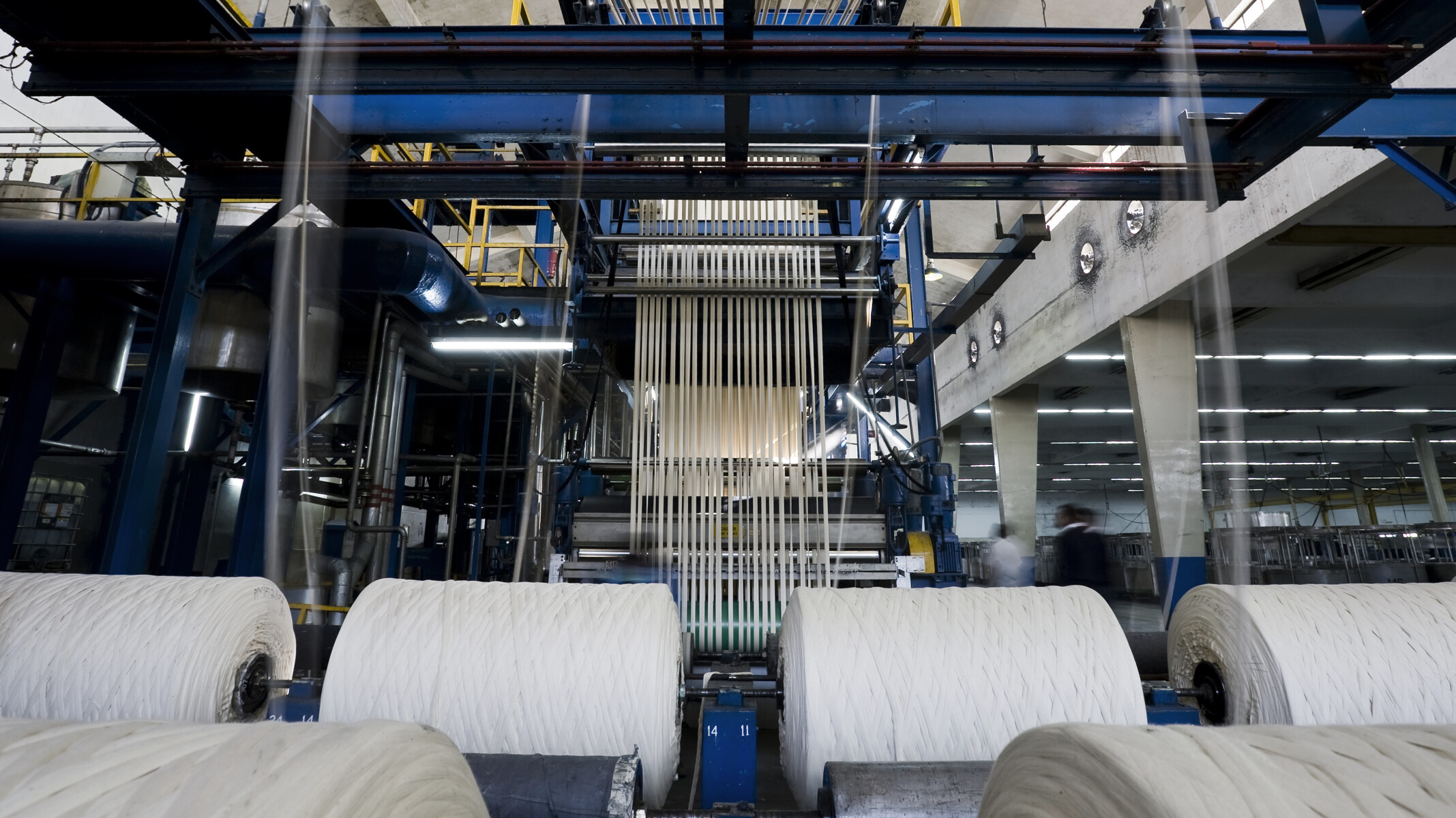Plant for yarn production