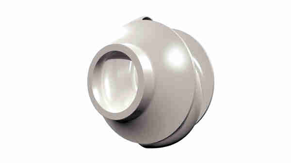 Illustration of a multi-channel impeller