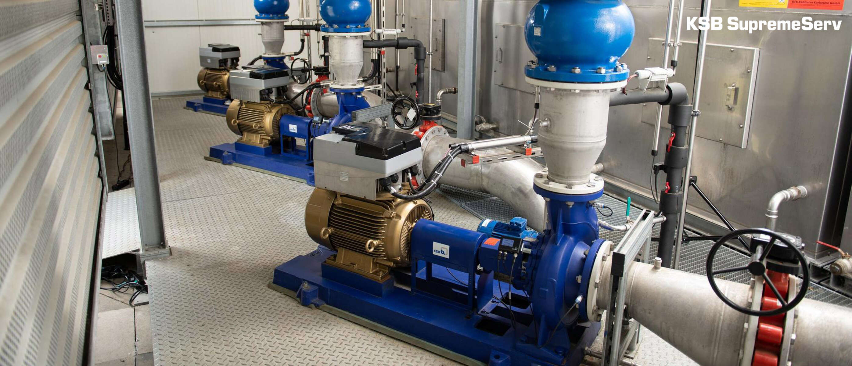 Pumpenanlage eines Kunden