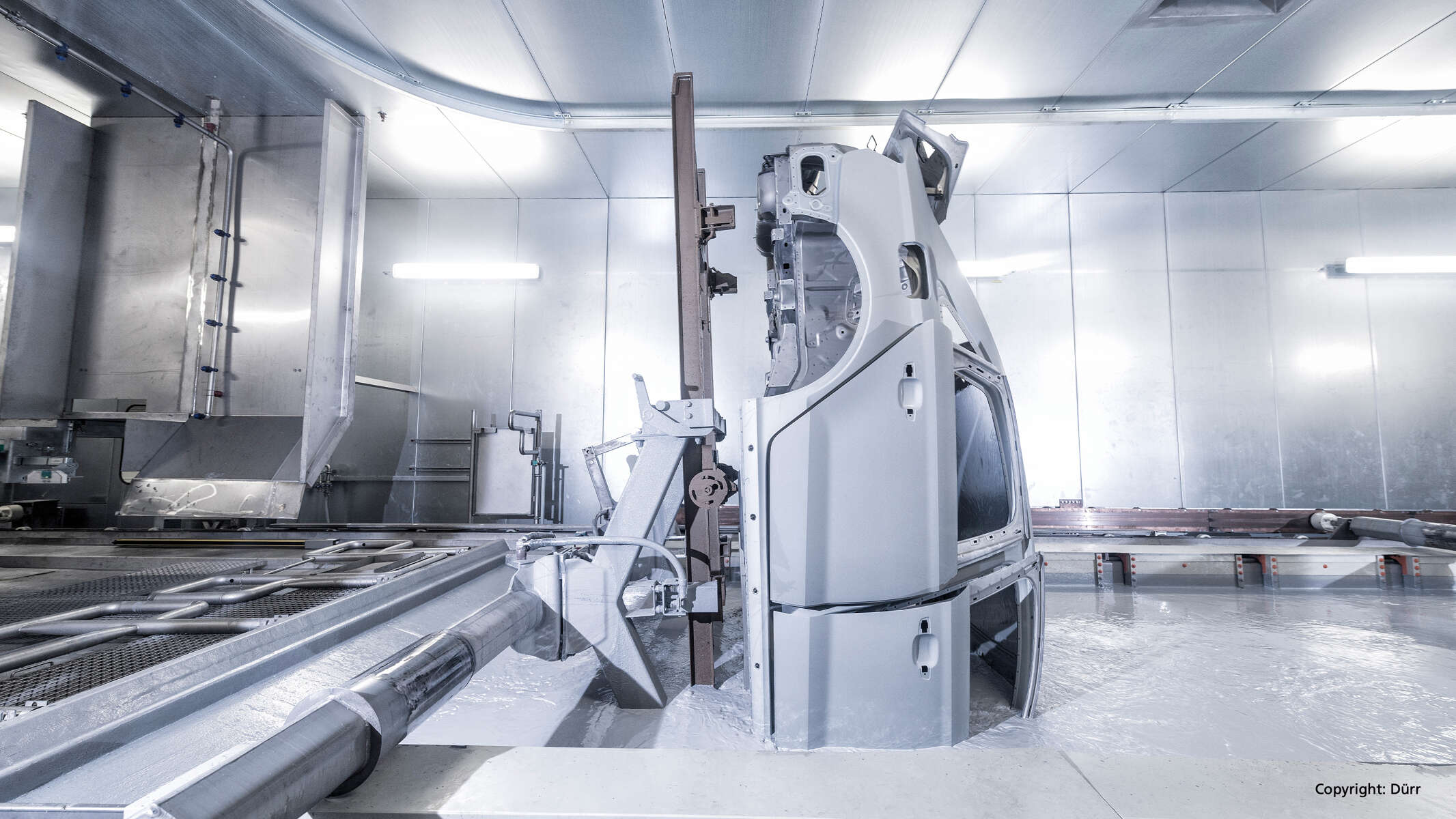 Pompage de laque cataphorèse dans les installations de peinture très complexes