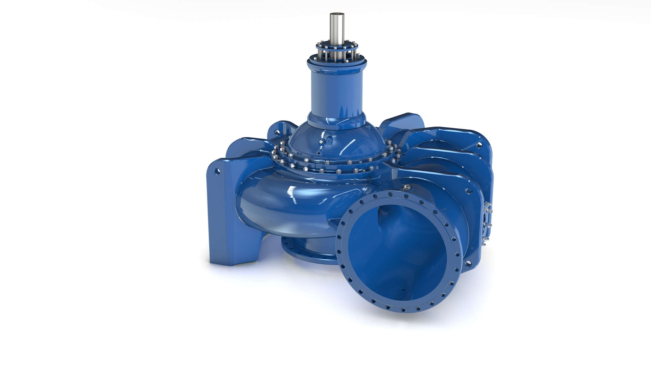 KSB gigantic pumps for waste water transport