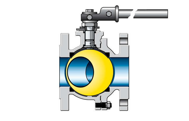 Fig. 9 Valve: Two-piece ball valve