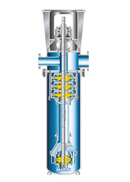 Fig. 3 Condensate pump: Vertical
