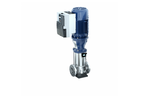 Fig. 2 Integral motor: Mounted on a vertical pump