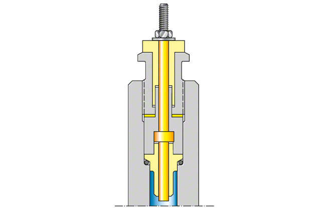 Fig. 1 Terminal gland: Example for glandless pumps with wet winding (wet rotor motor) Fig. 1 Terminal gland: Example for glandless pumps with wet winding (wet rotor motor)