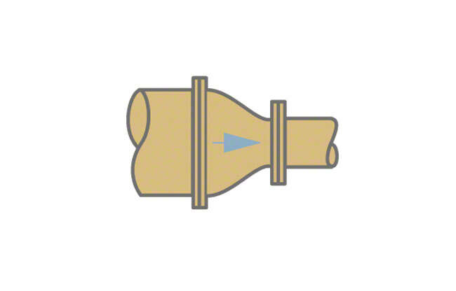Fig. 4 Fitting: Nozzle-shaped reducer