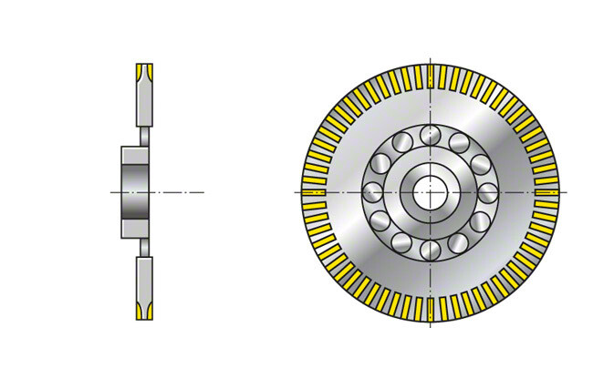 Gbr. 15 Impeller: Impeller periferal