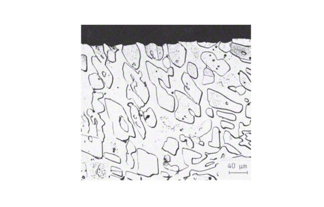 Fig. 1 Corrosion: Uniform surface corrosion (micrograph)
