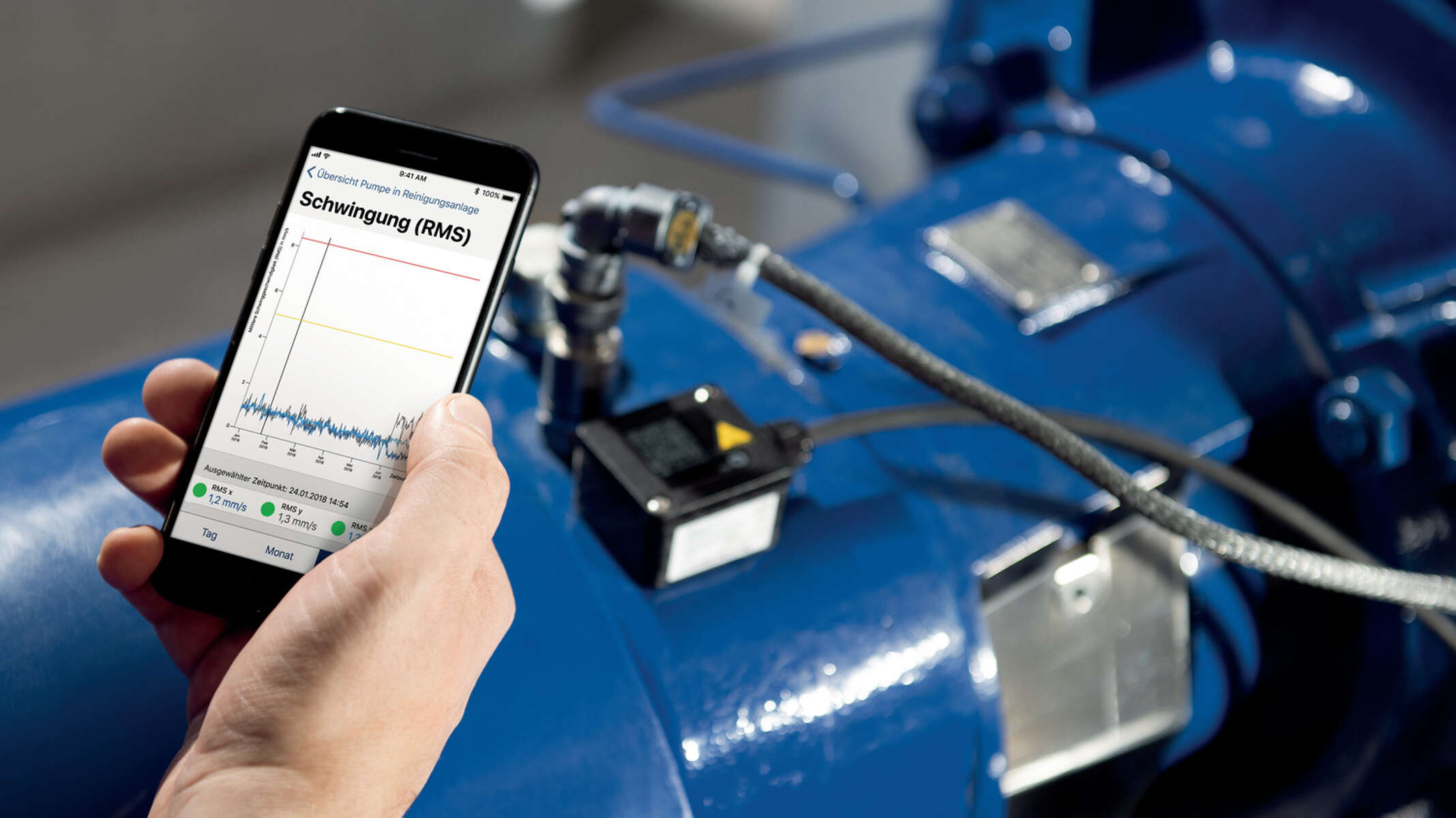 Smarte Pumpenüberwachung mit KSB Guard