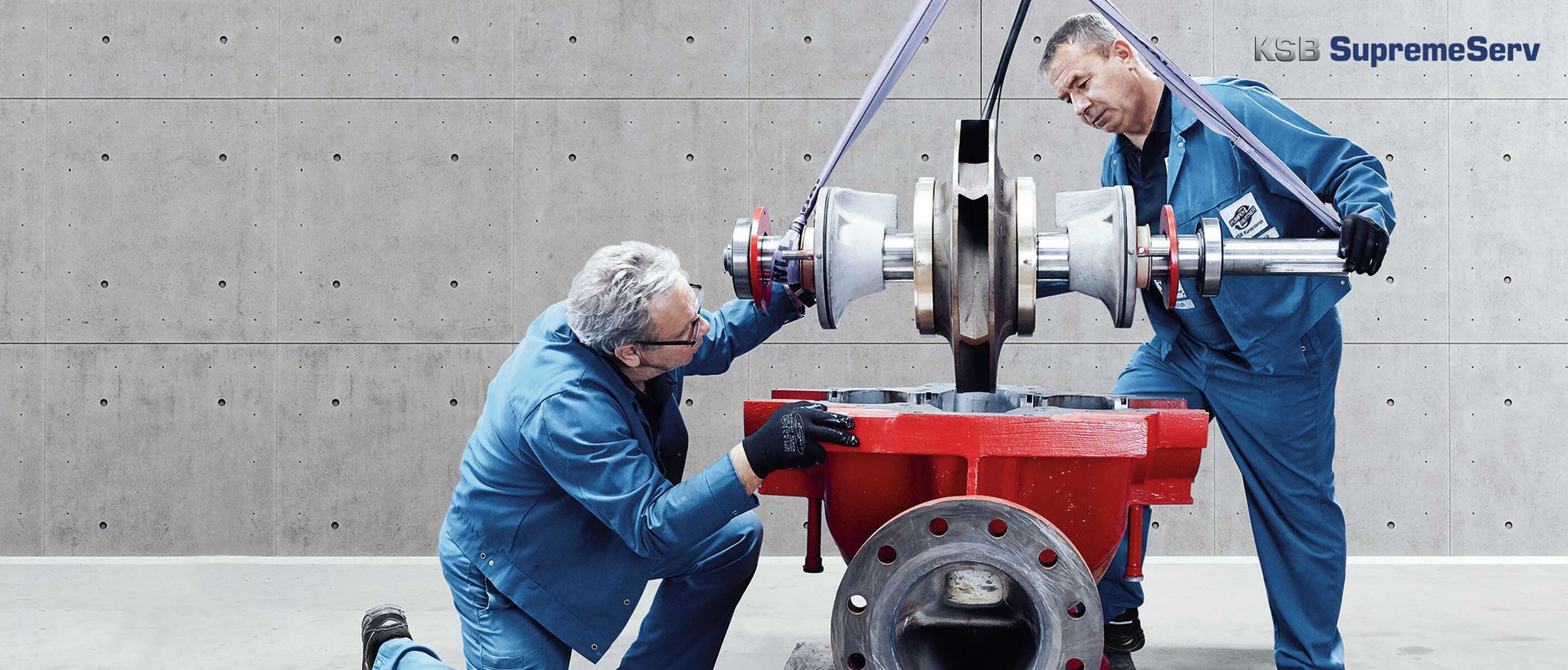 Pumpenanlage eines Kunden