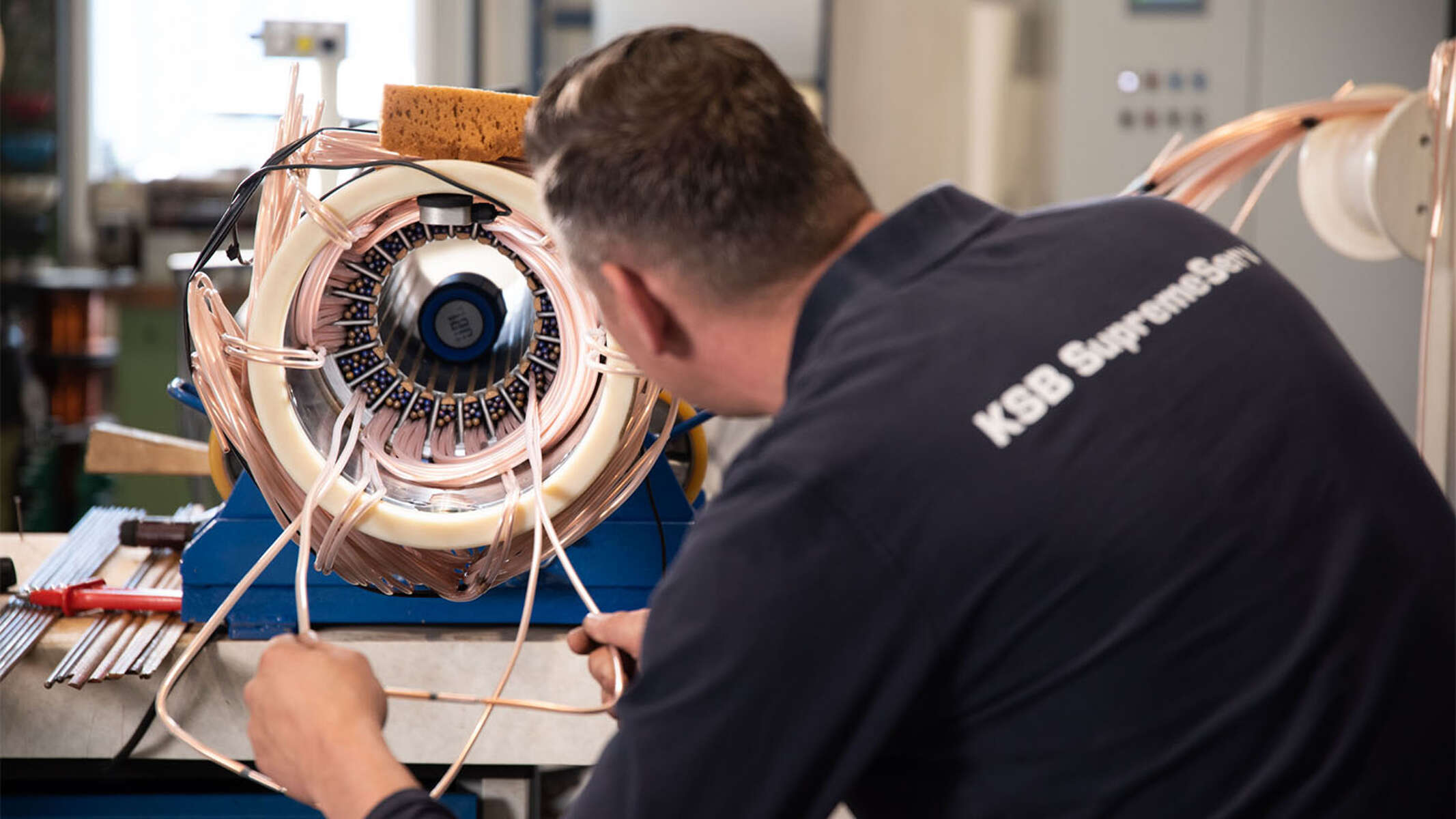 Spezialist bei der Motorenwicklung