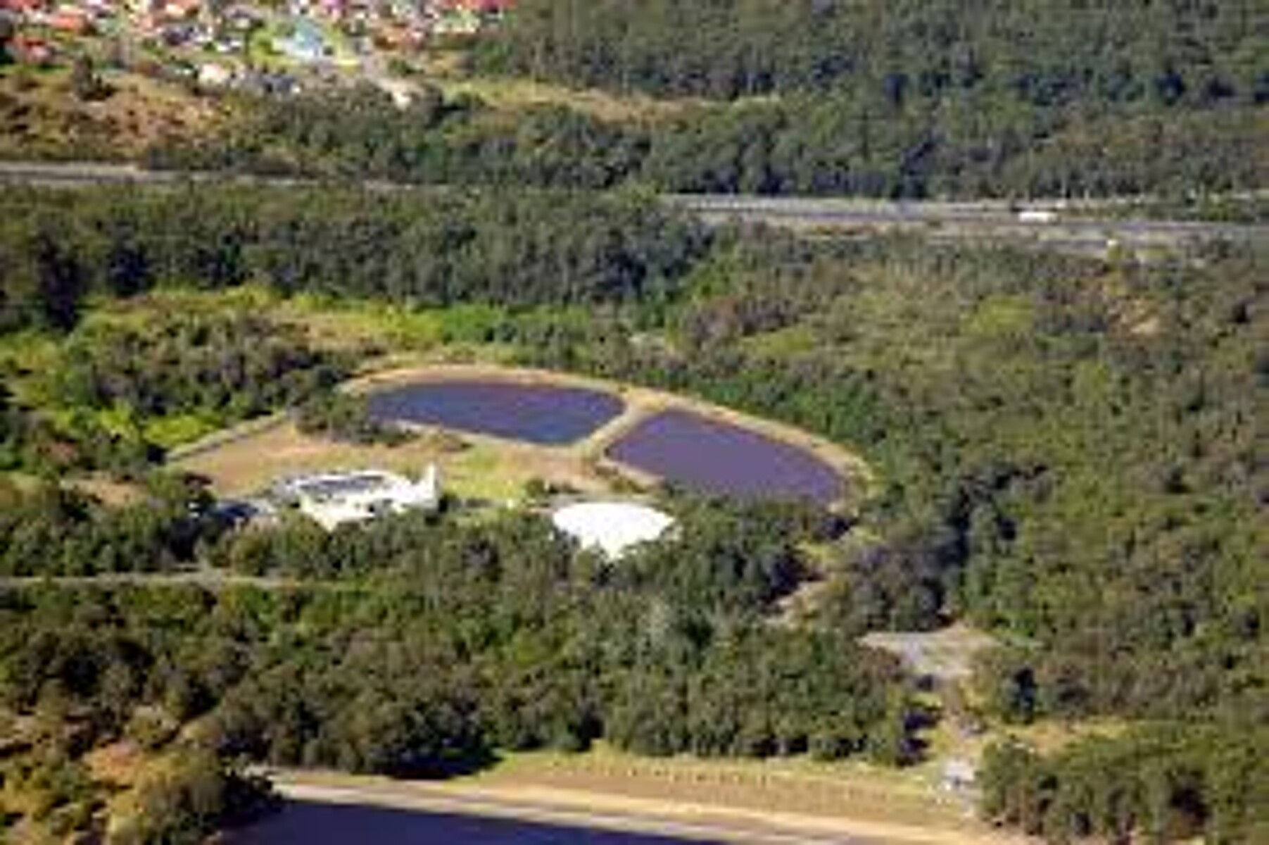 The Mardi Dam in New South Wales, Australia.