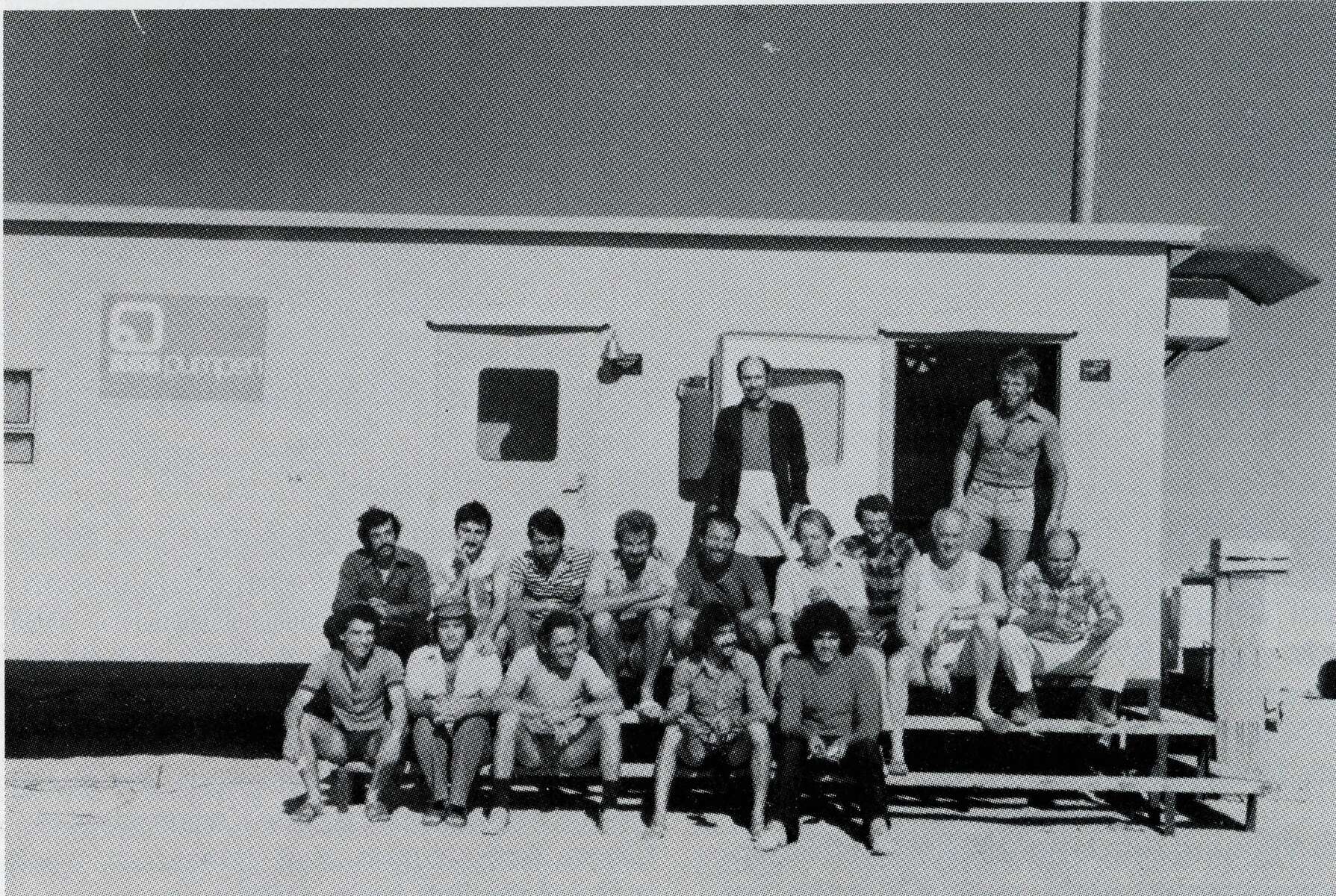 The KSB team in the Libyan desert