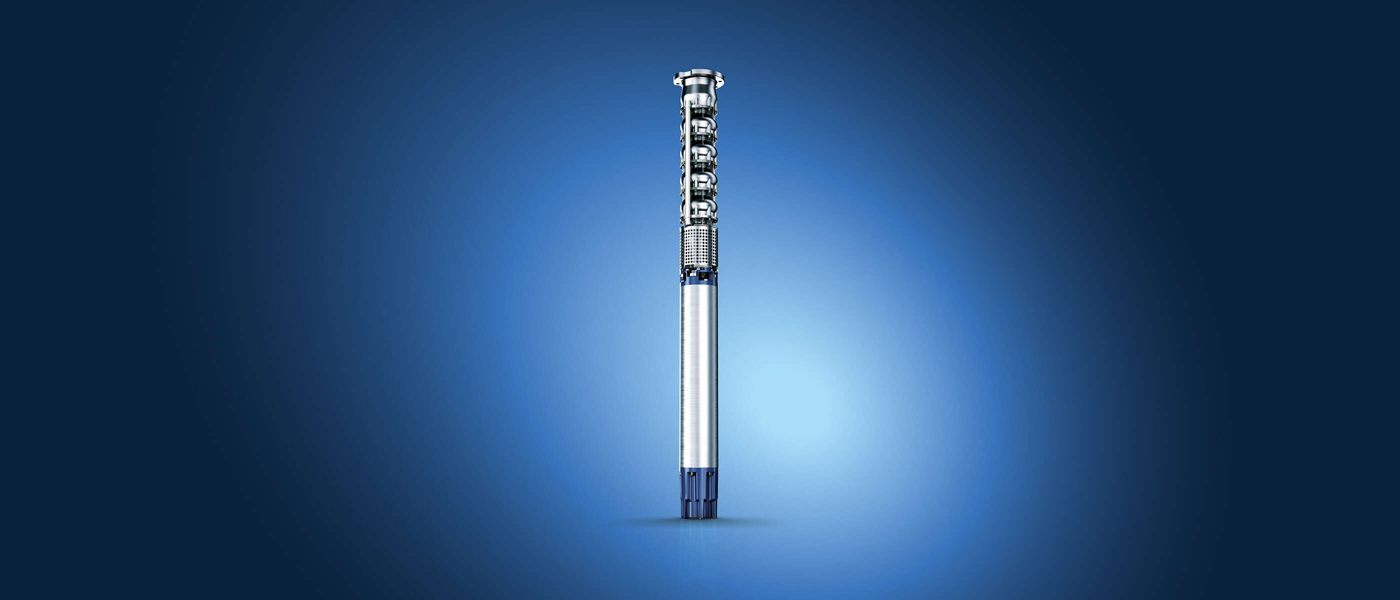 Máy bơm giếng UPA S 200 của KSB với thiết kế 8 inch