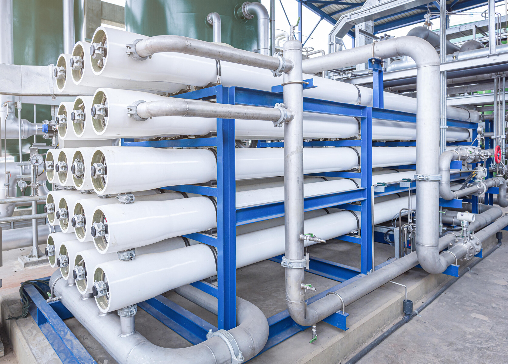 Filteranlagen zur industriellen Wasseraufbereitung