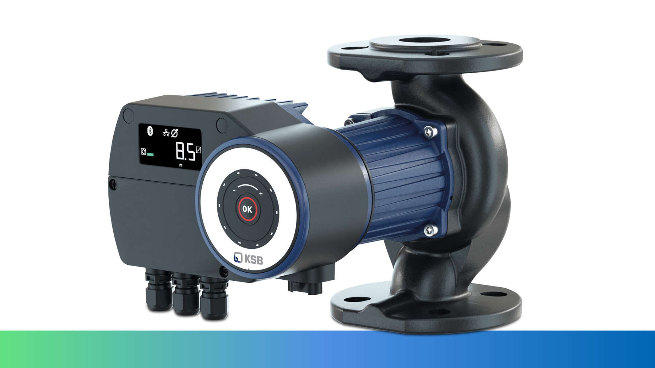 KSB-Heizungsumwälzpumpe Calio mit Dämmschale