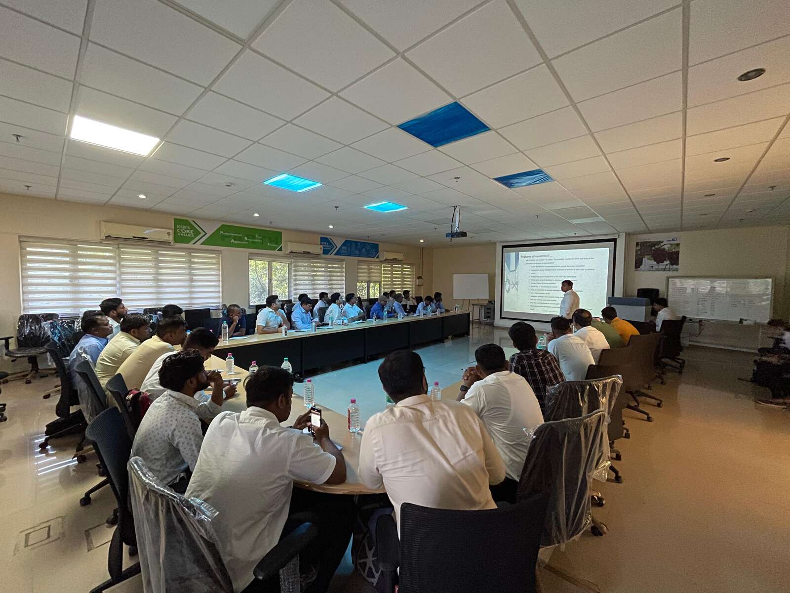 Service Training on Building Services product at Standard Pumps Division