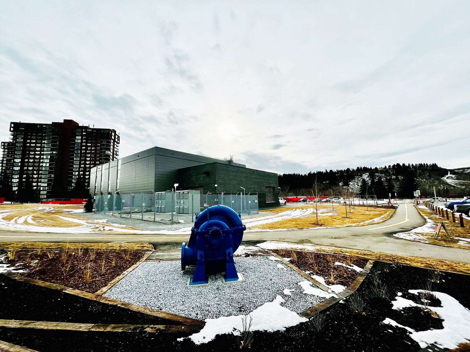 Calgary pumping station