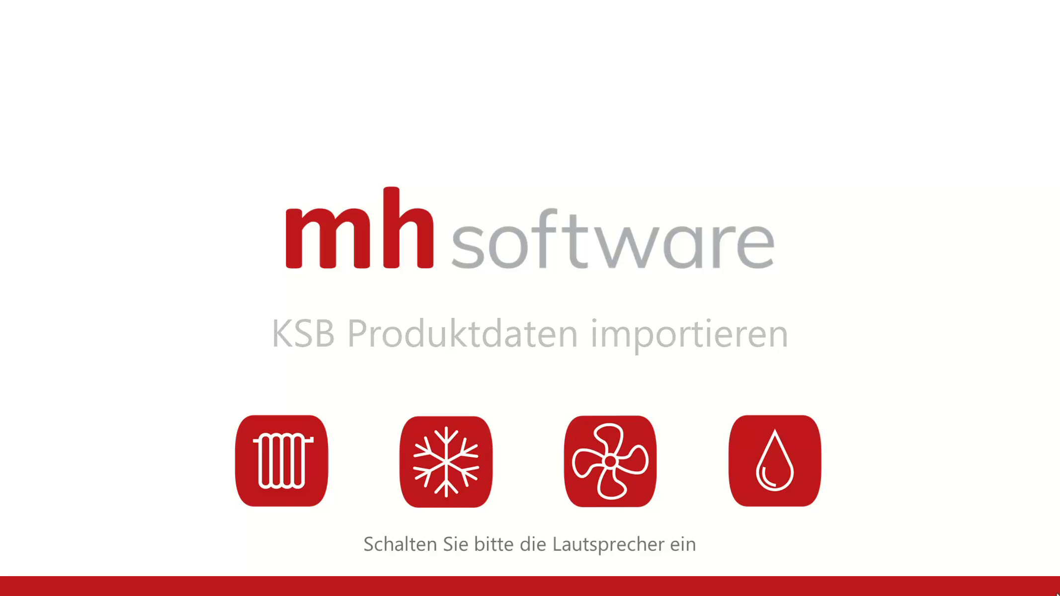 Vorschaubild Online-Seminar „KSB-Produktaten in mh-software importieren“
