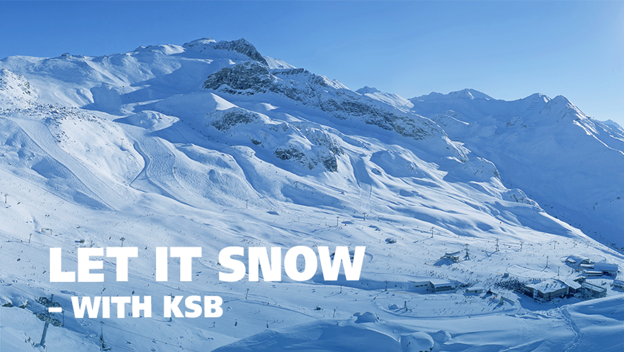 White slopes – with snow-making by KSB