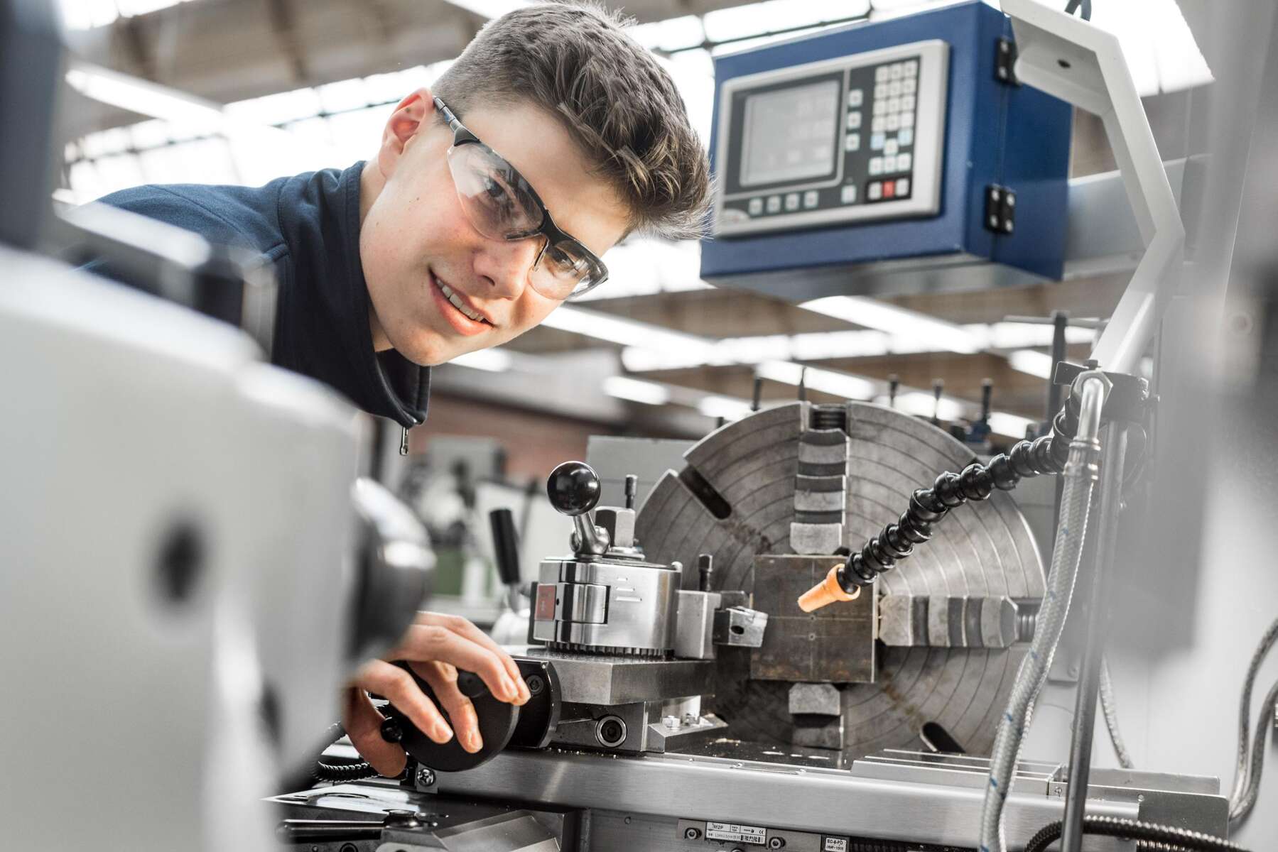 Ausbildung zum Zerspanungsmechaniker bei KSB