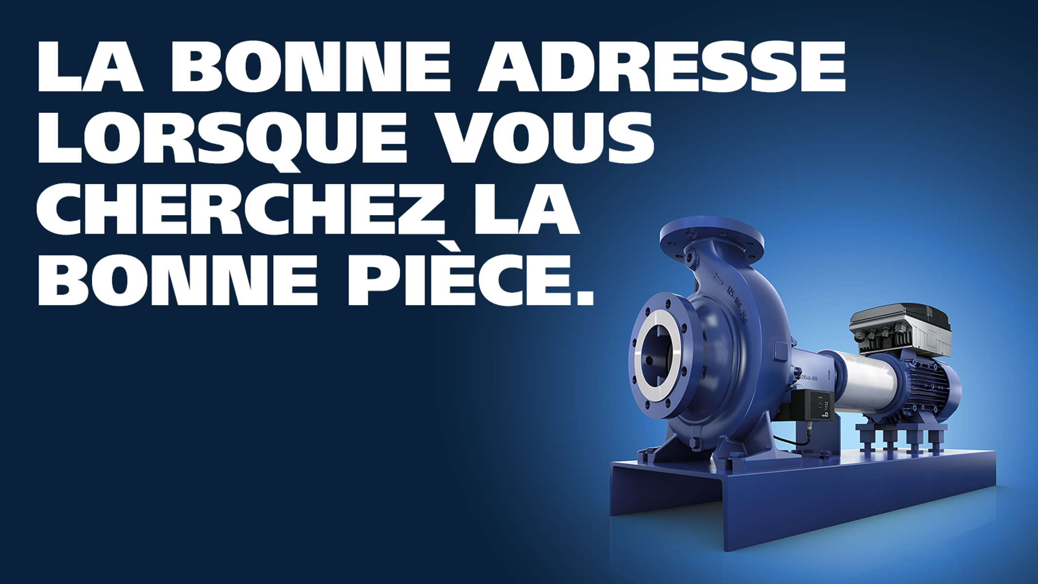 Motif campagne bleue : Vous avez le numéro, nous avons la pièce