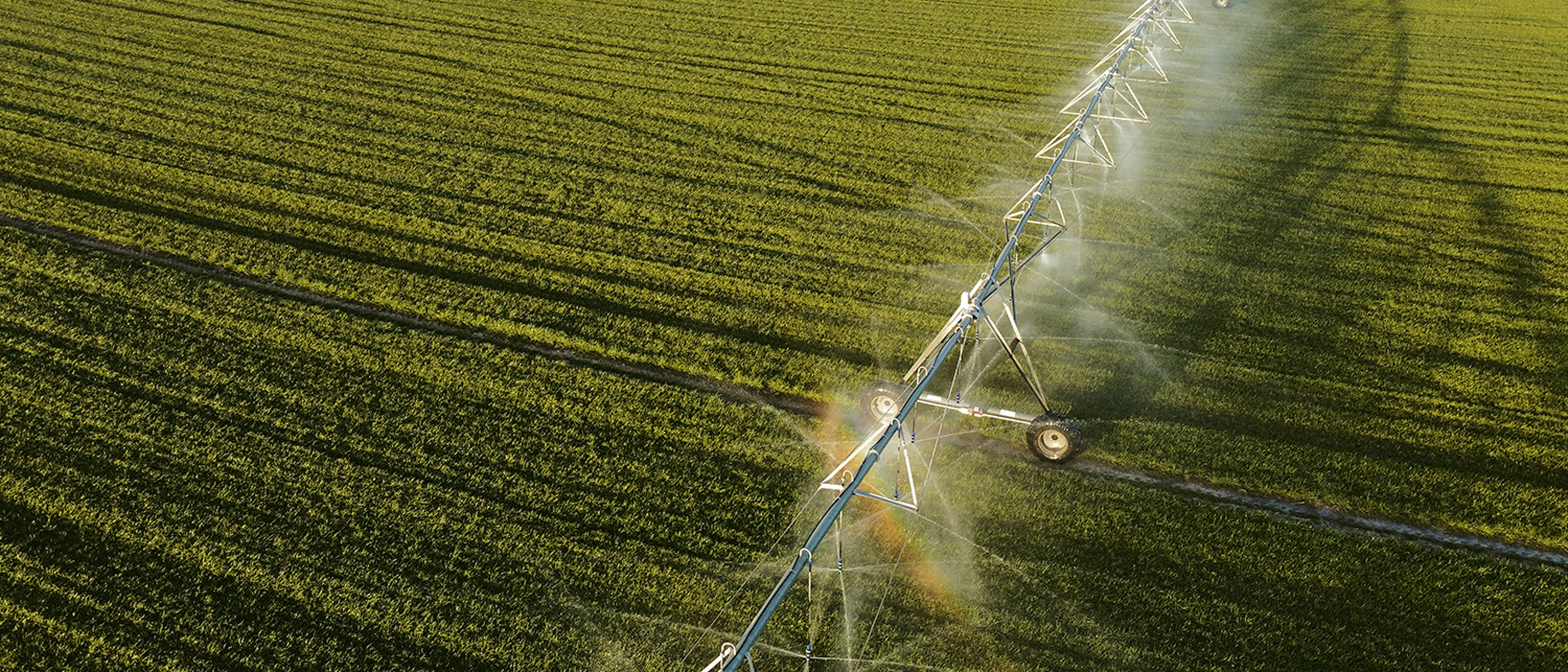 Bevloeiingen en beregening van velden met behulp van KSB-pompen