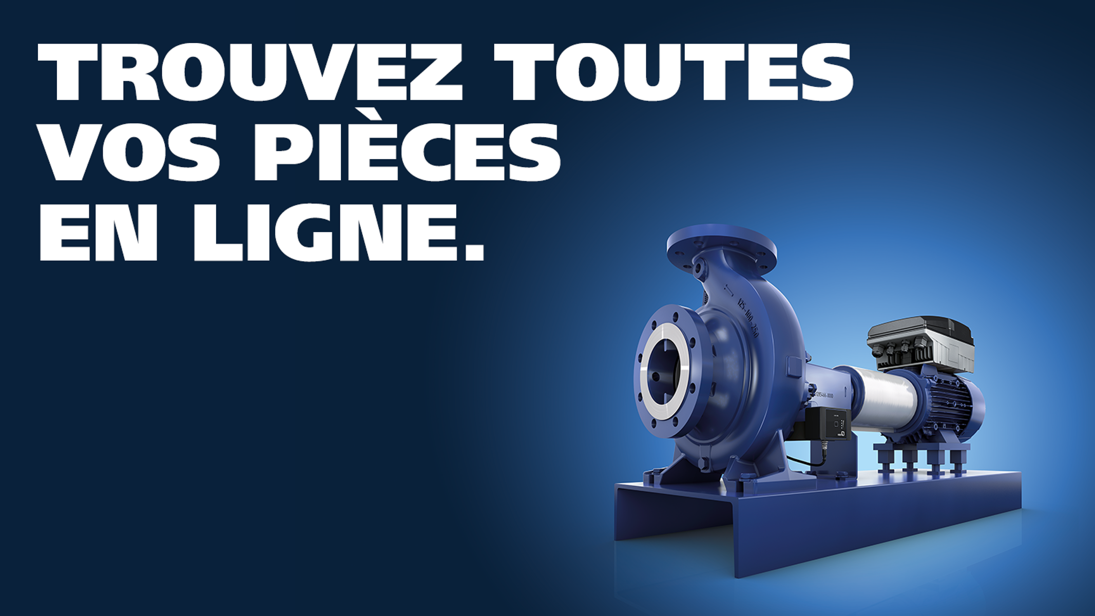 Motif campagne bleue pour la boutique en ligne KSB