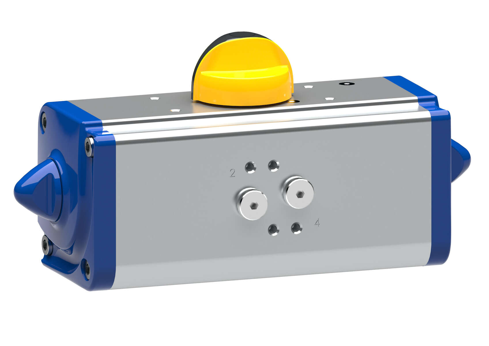 Double-acting and single-acting pneumatic actuators of the ACTAIR EVO and DYNACTAIR EVO type series from the KSB Group