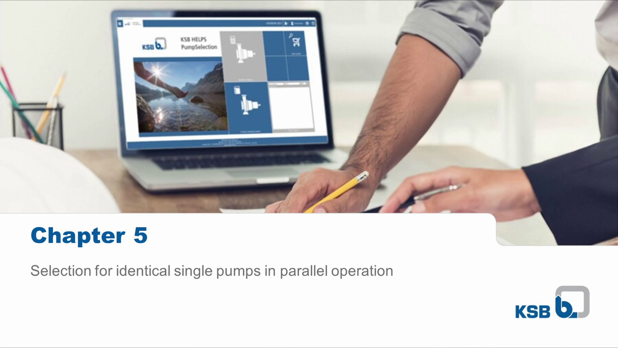 Tutorial KSB HELPS PumpSelection, Chapter 5: Selection for identical single pumps in parallel operation