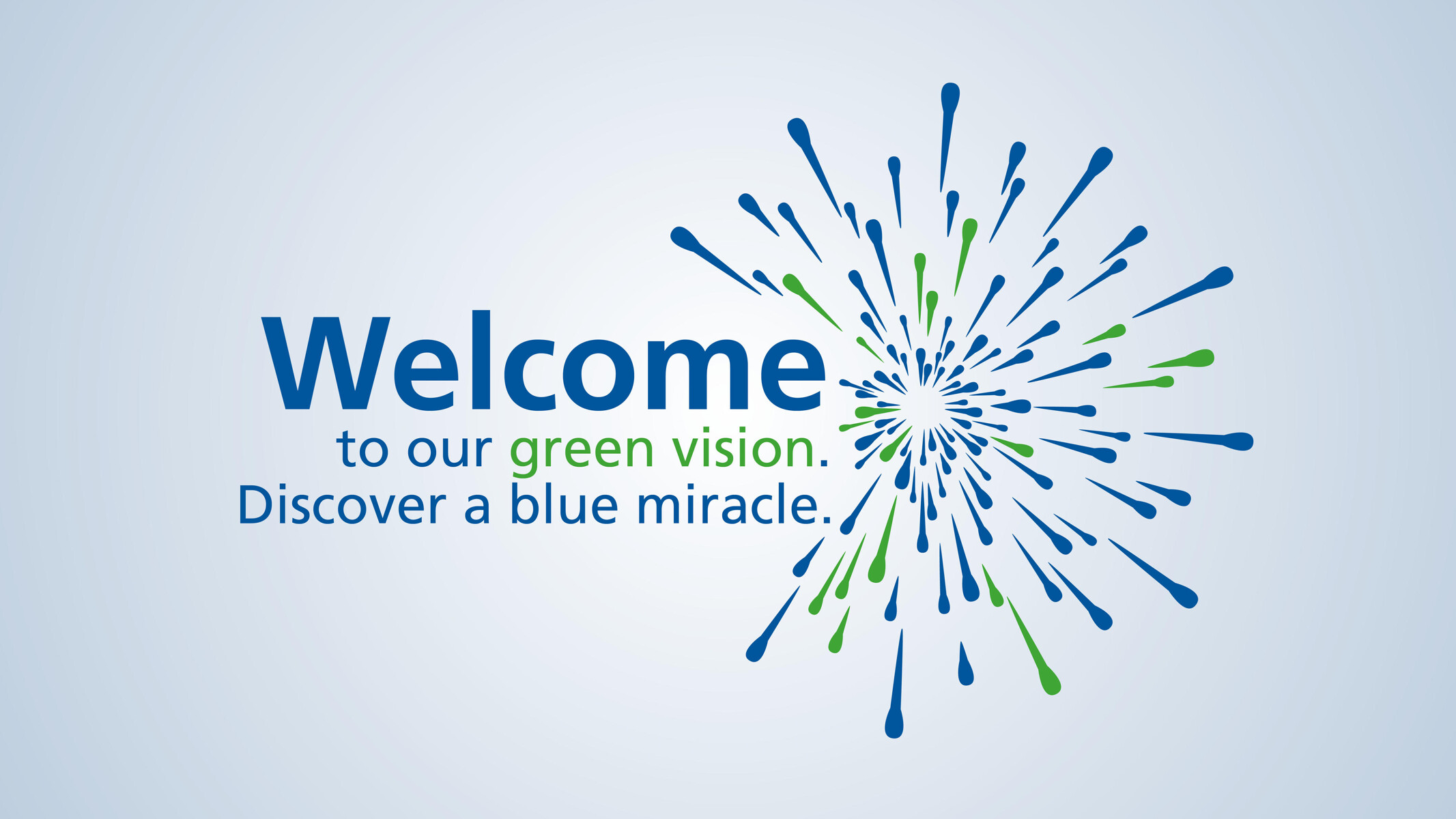 Welcome to our green vision. Discover a blue miracle. KSB at IFAT 2022
