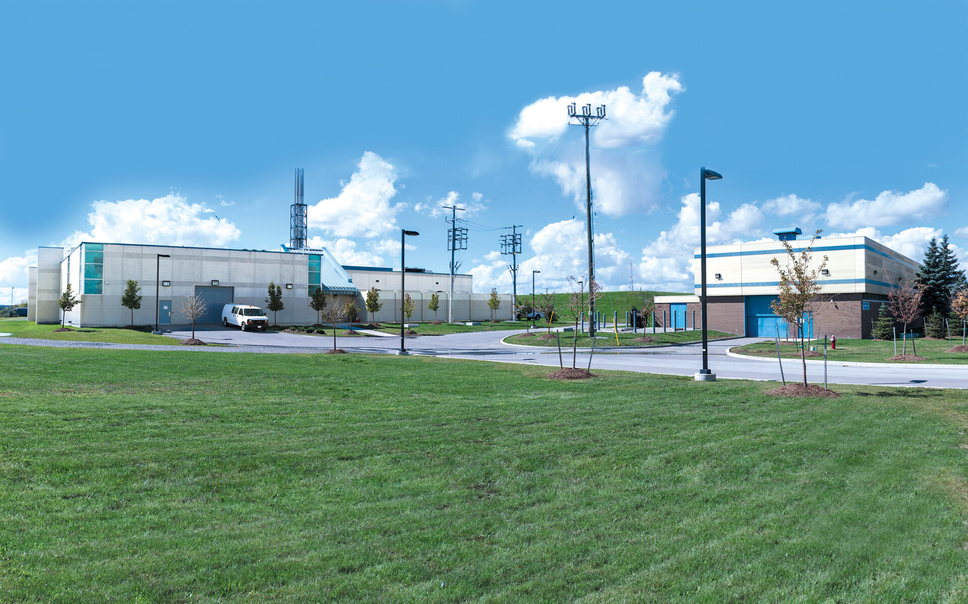 The Airport Road Pumping Station in the region of Peel, Ontario.