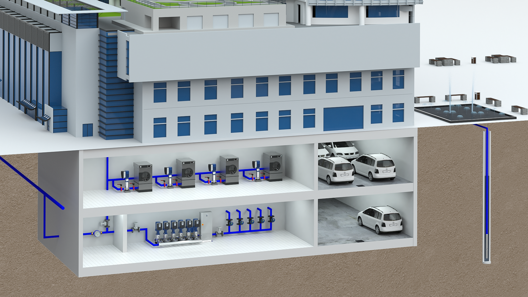 Watervoorziening in de gebouwentechniek