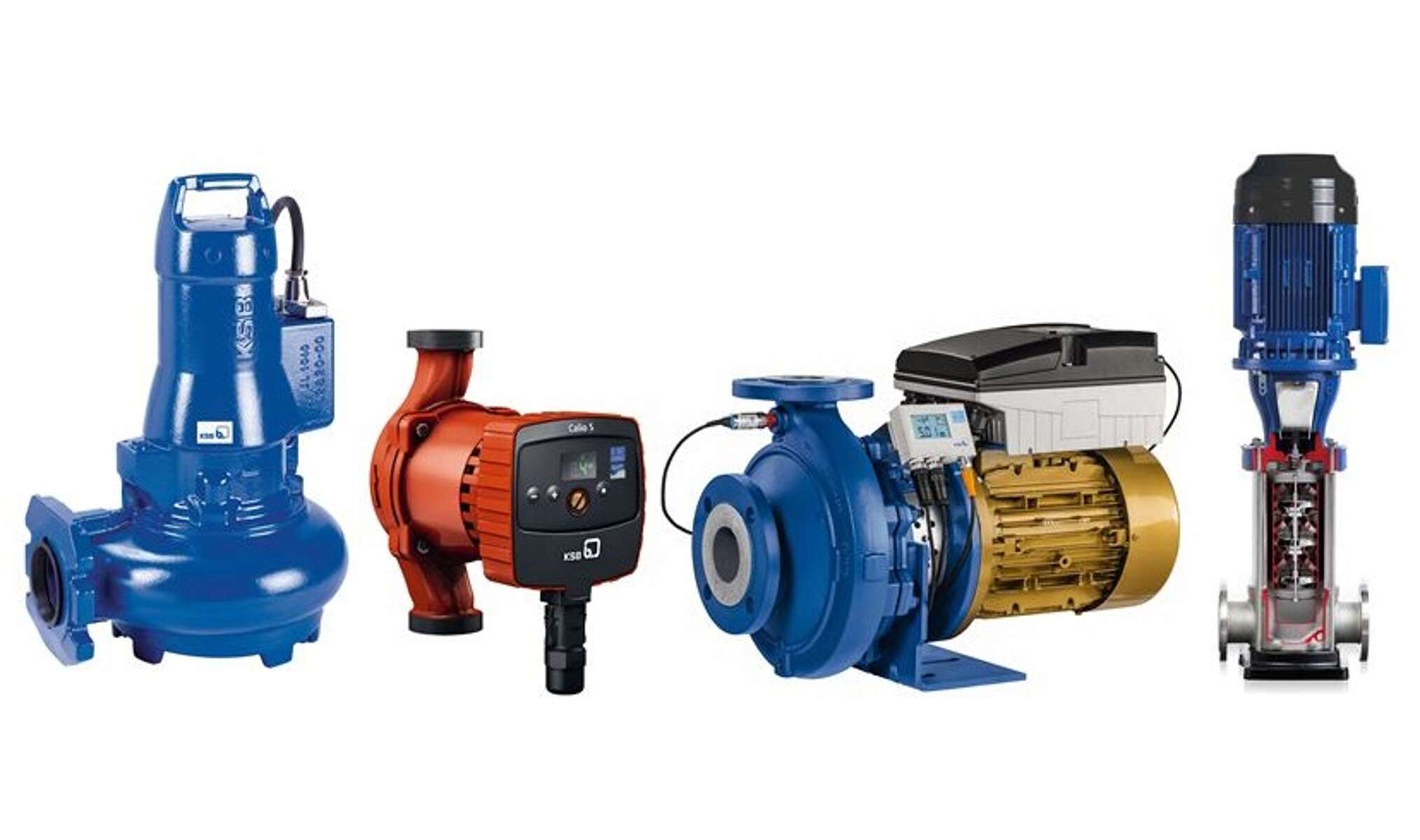 Centrifugaalpompen van KSB