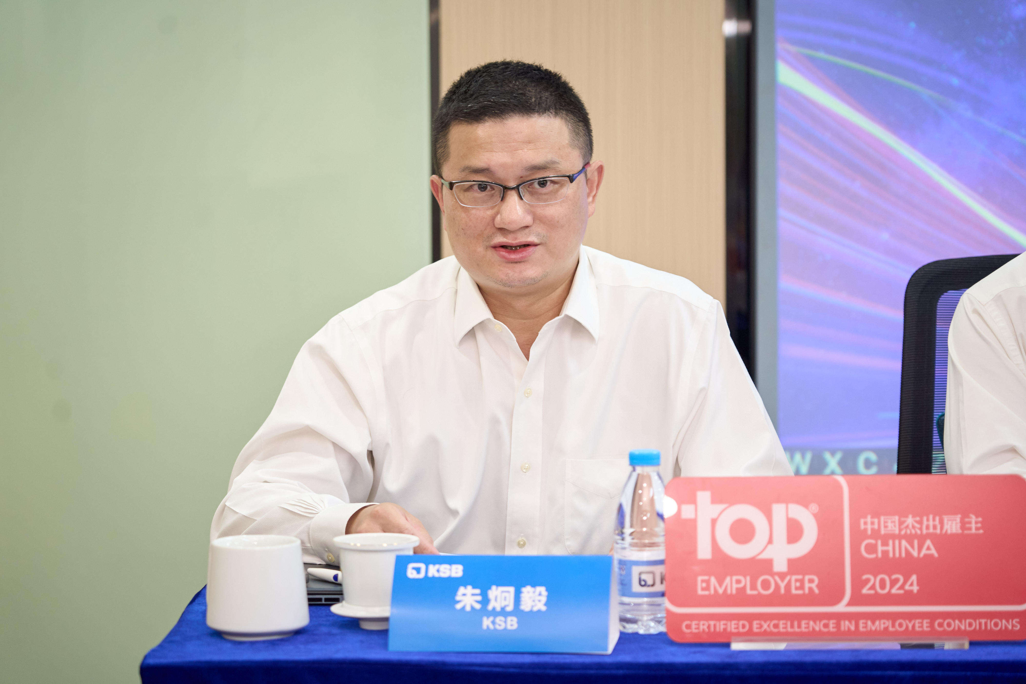 上海凯士比泵有限公司总经理朱炯毅先生：