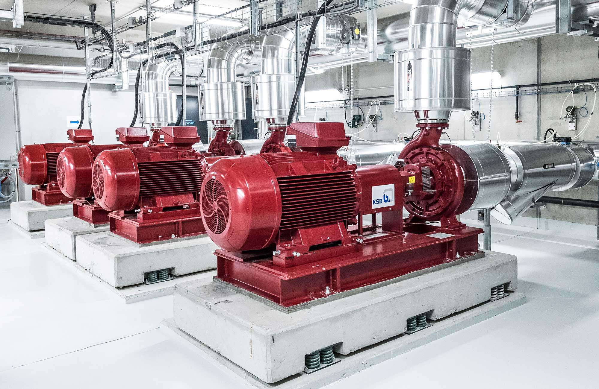 CPKN standardised chemical pump used as seawater pump