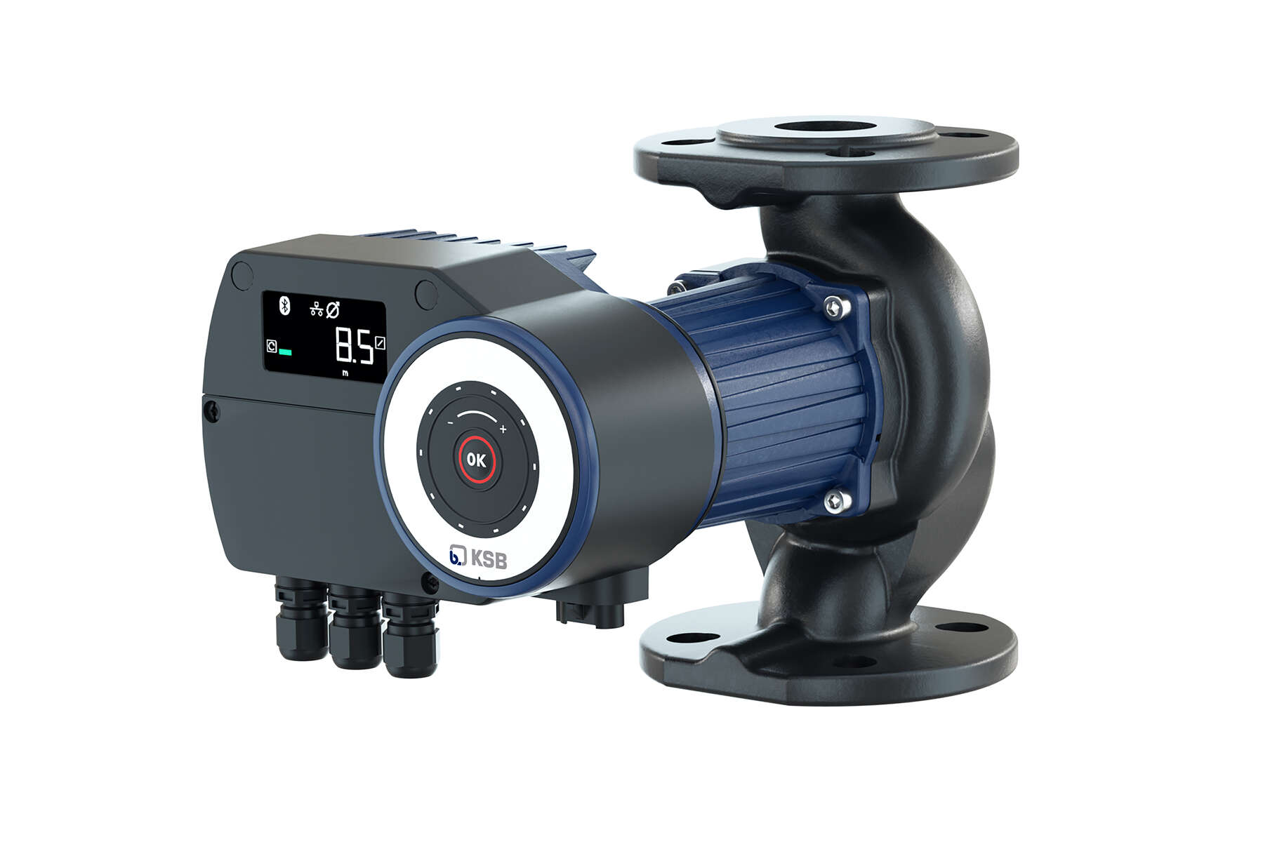 De nieuwe Calio Pro Plus van KSB is een hoogefficiënte, traploze natloper / circulatiepomp met nóg betere rendementen