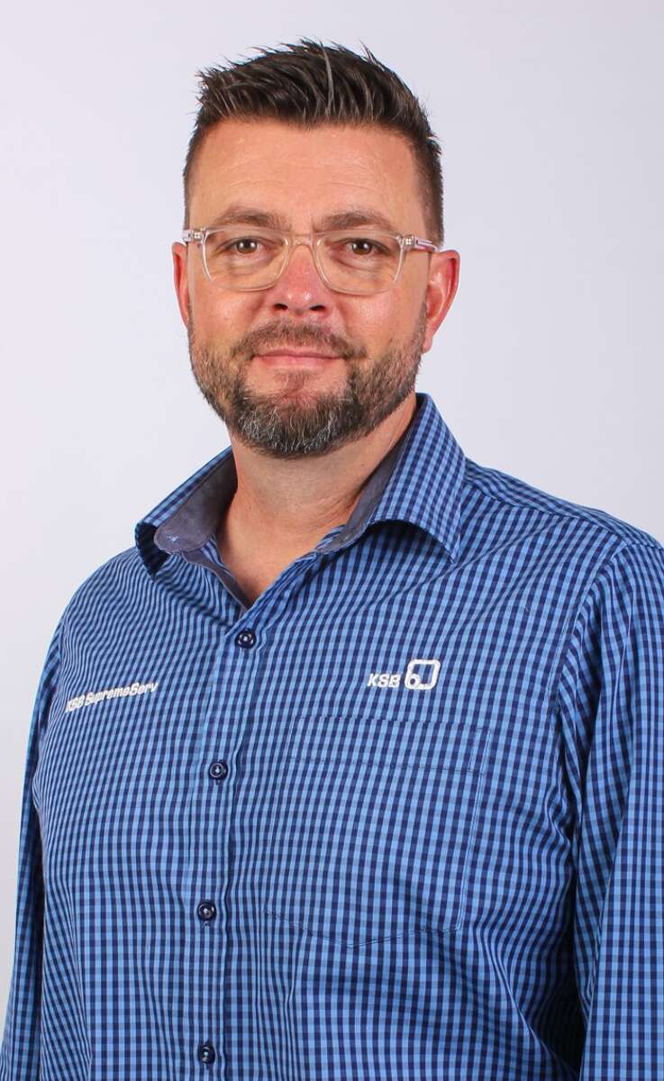 KSB Pumps and Valves, Manager: Market Area Mining: Jacques Pretorius Jacques Pretorius