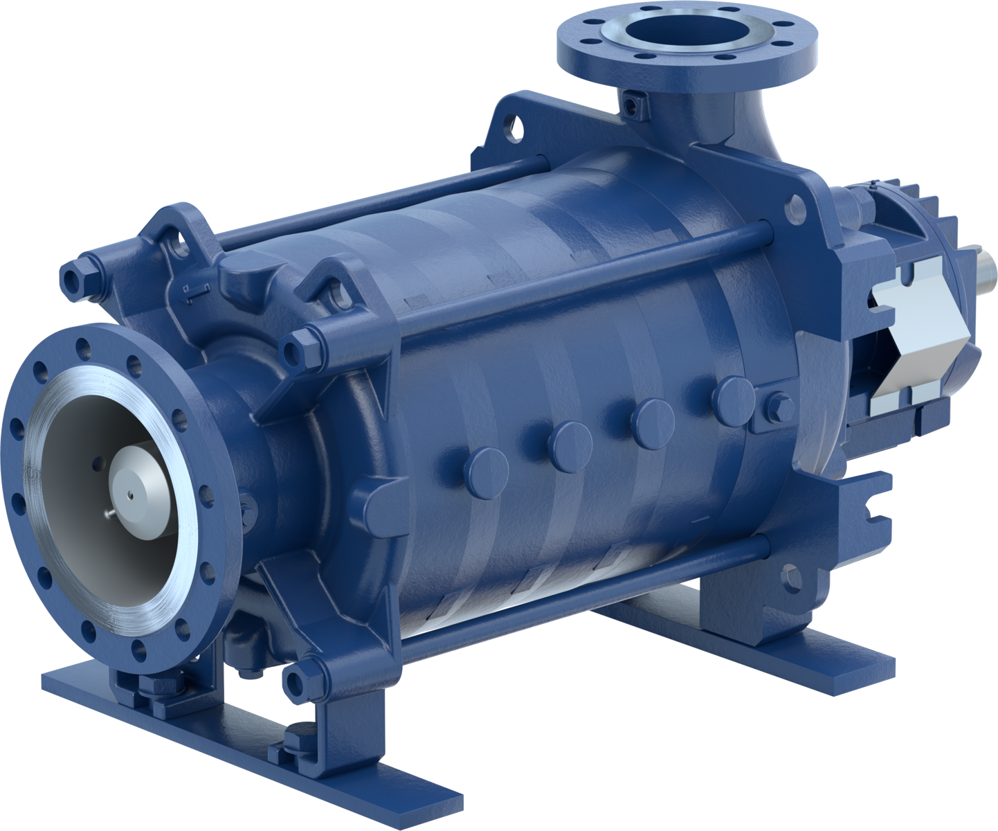 The new high-pressure pump of the MultiTec Plus type series unites efficiency during operation with flexibility in installation.