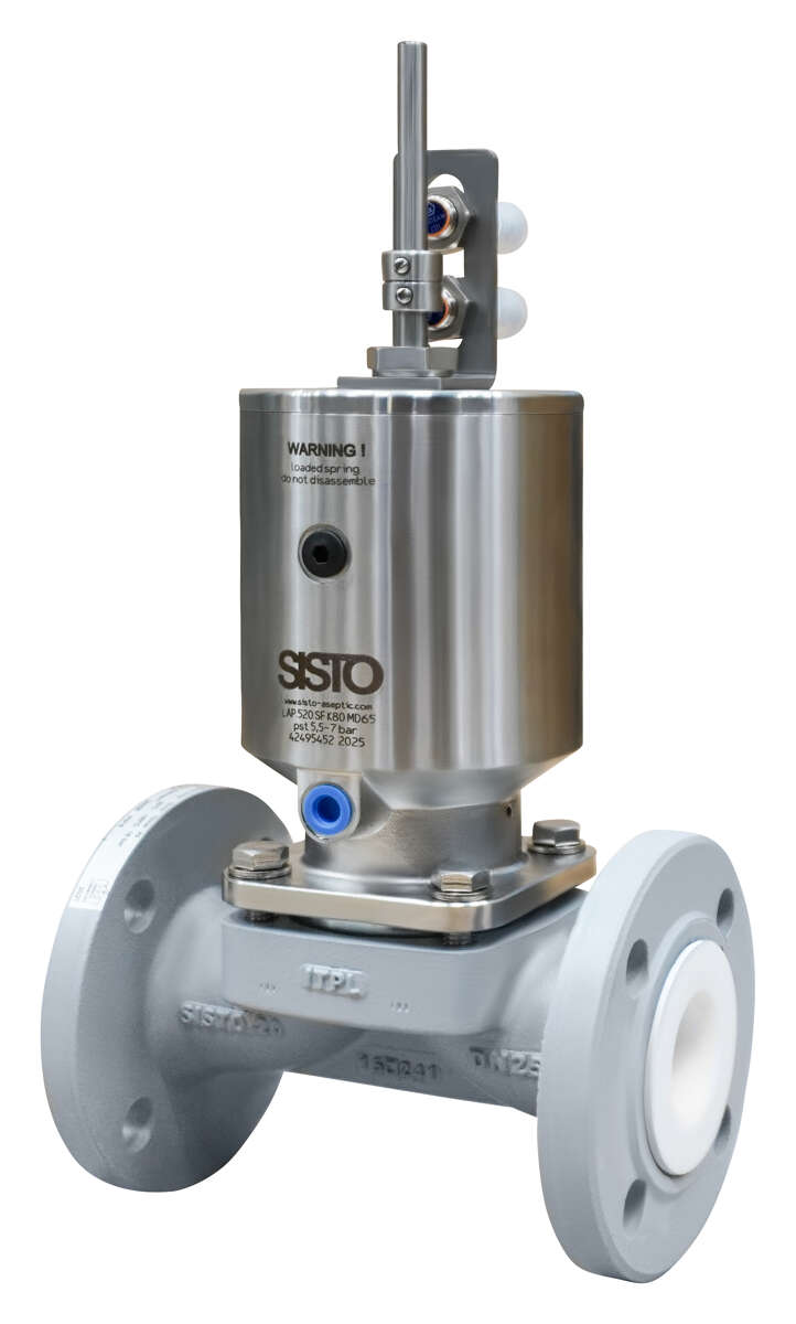 Featuring a particularly reliable sealing system, SISTO-20 diaphragm valves