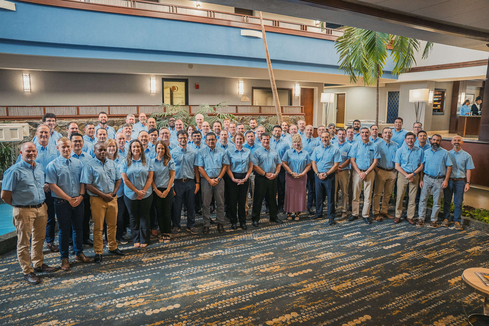 A group of graduates of the Mining Academy