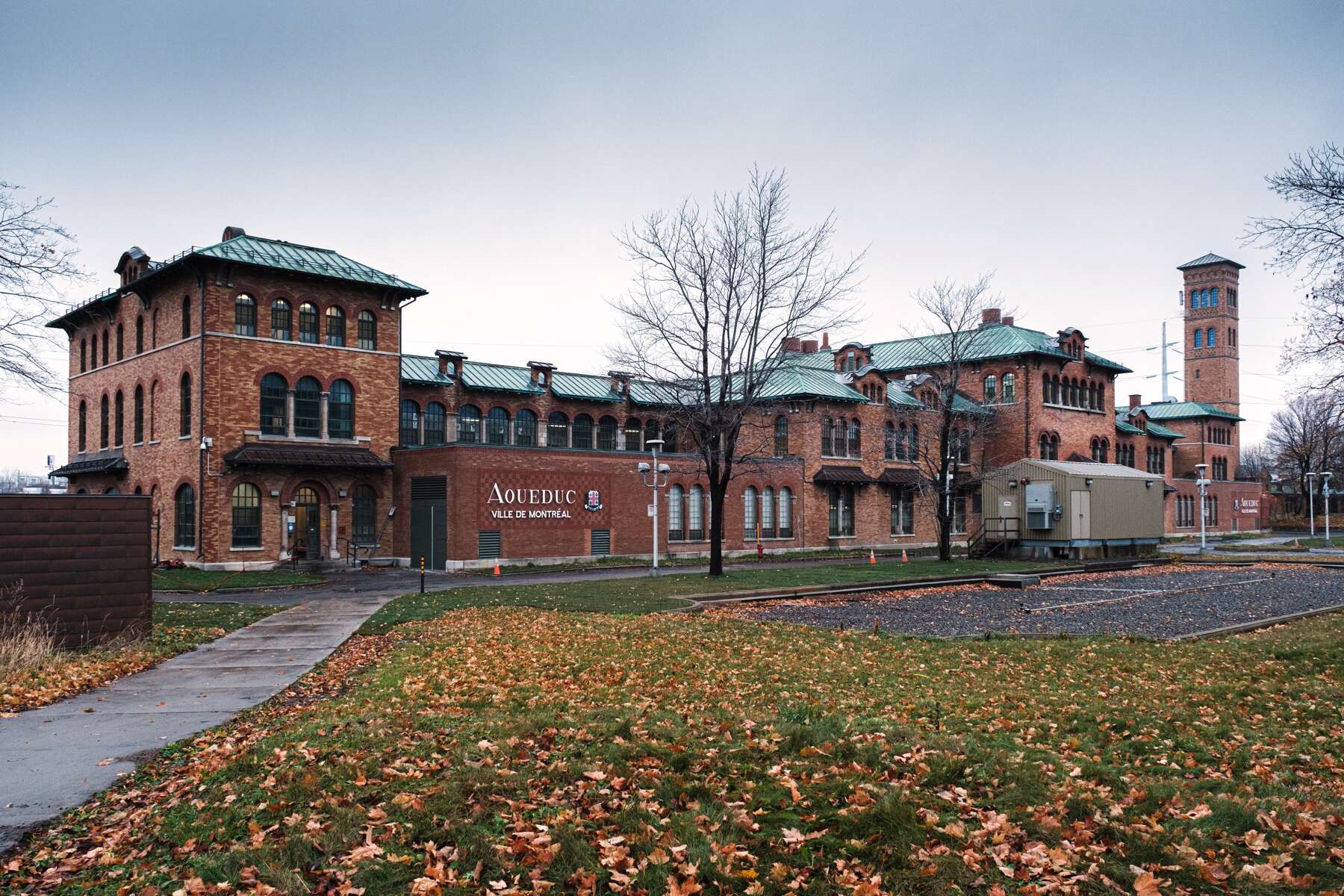 Building of the central pumping station commenced in 1923. The Atwater central pumping station