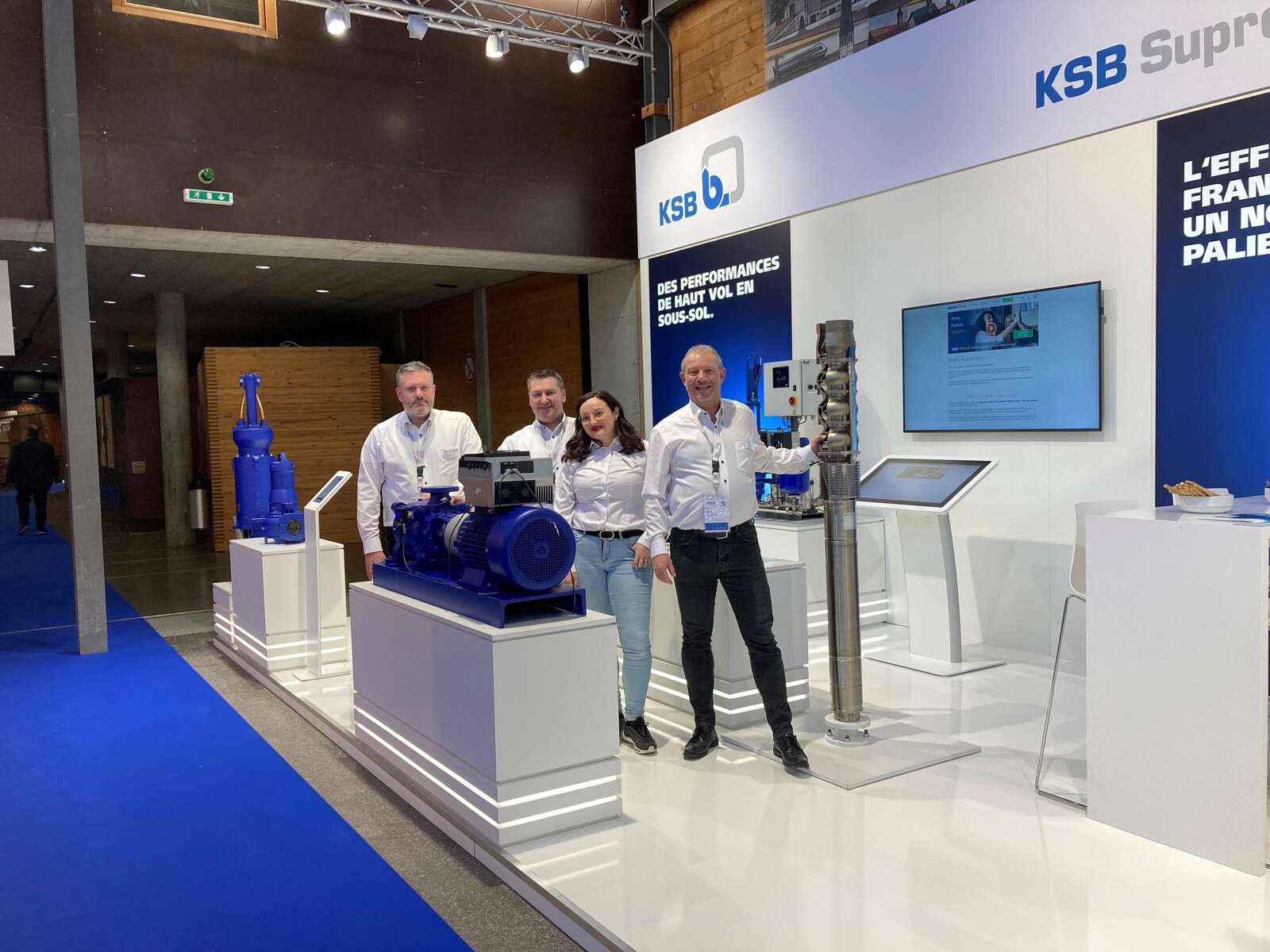 KSB Messestand