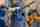 A KSB employee painting a SISTO valve