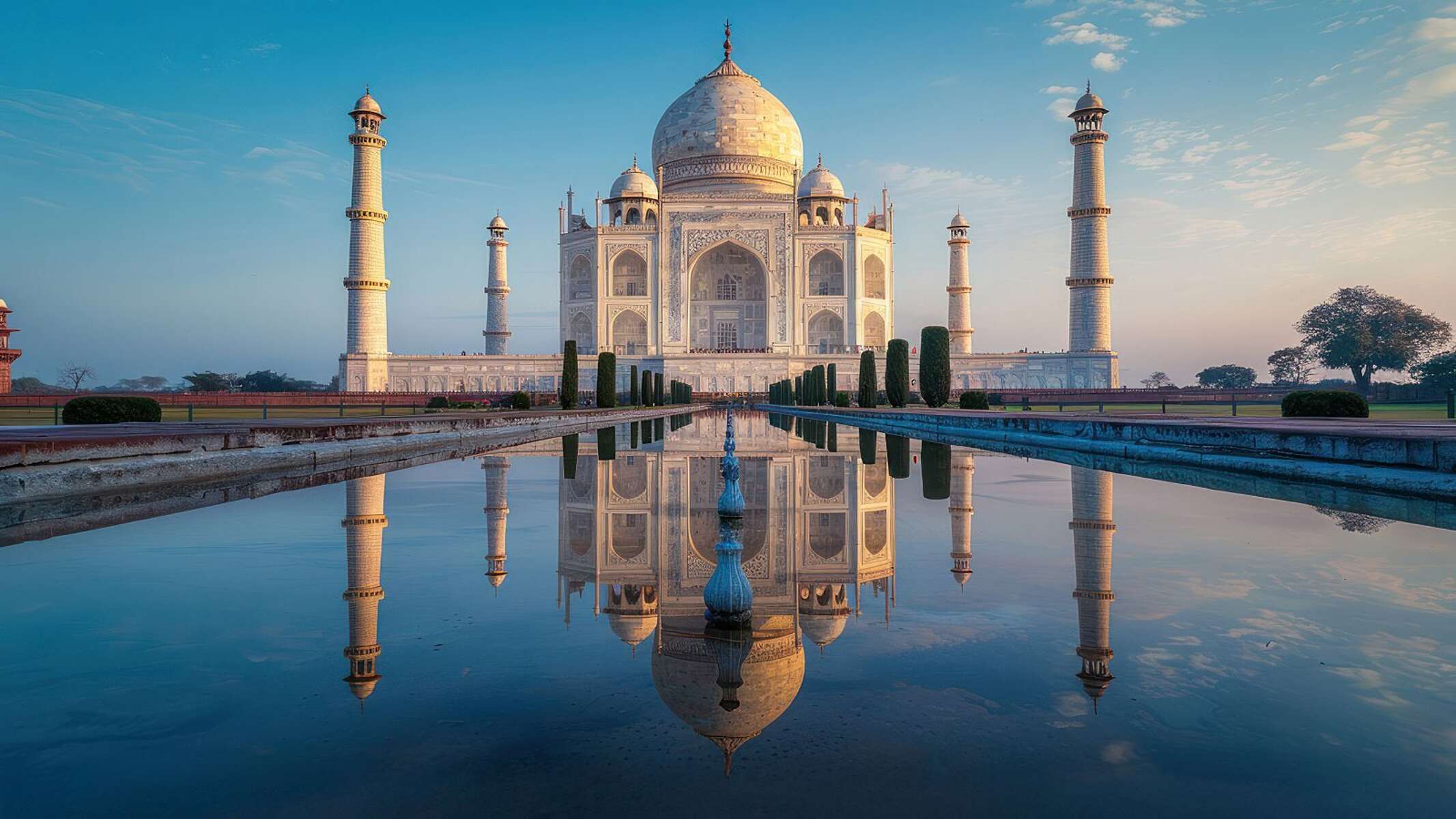El Taj Mahal en Agra