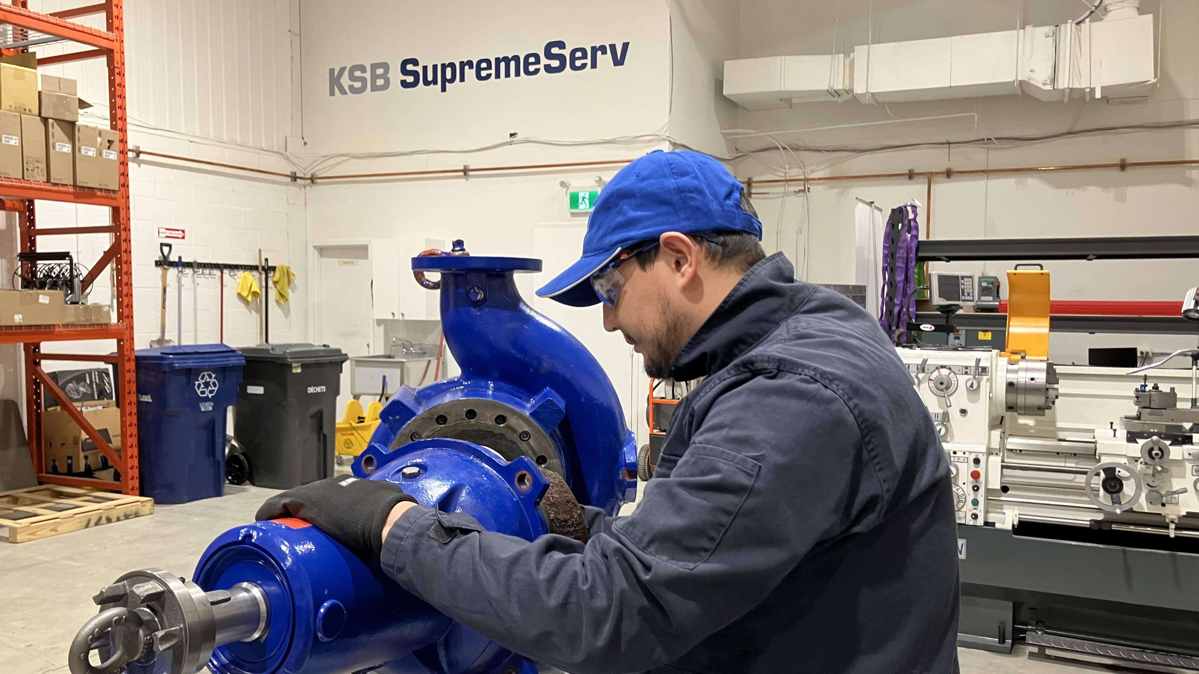 Ouverture du nouveau centre KSB SupremeServ Laval