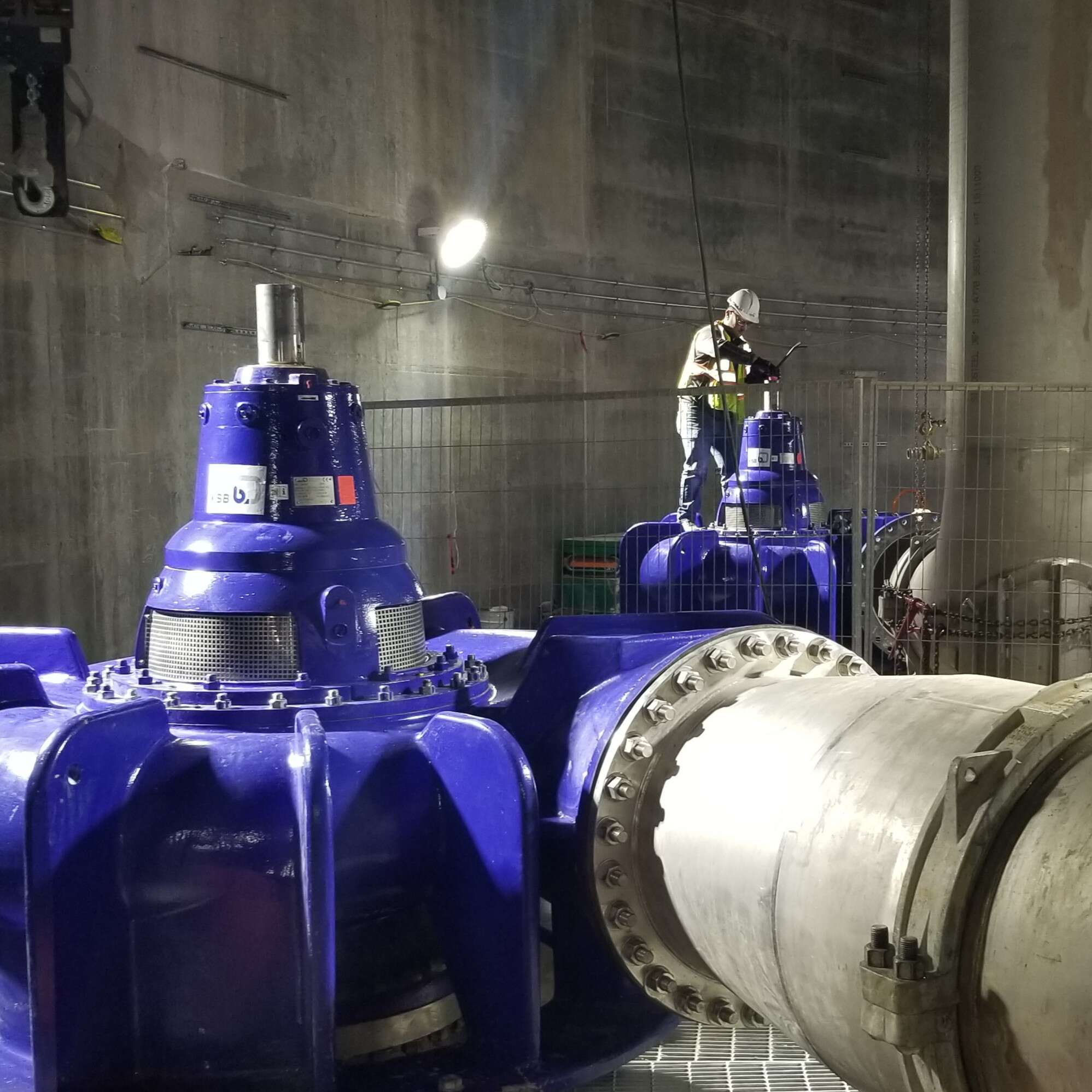 Modernisation d’une station clé pour eau plus propre